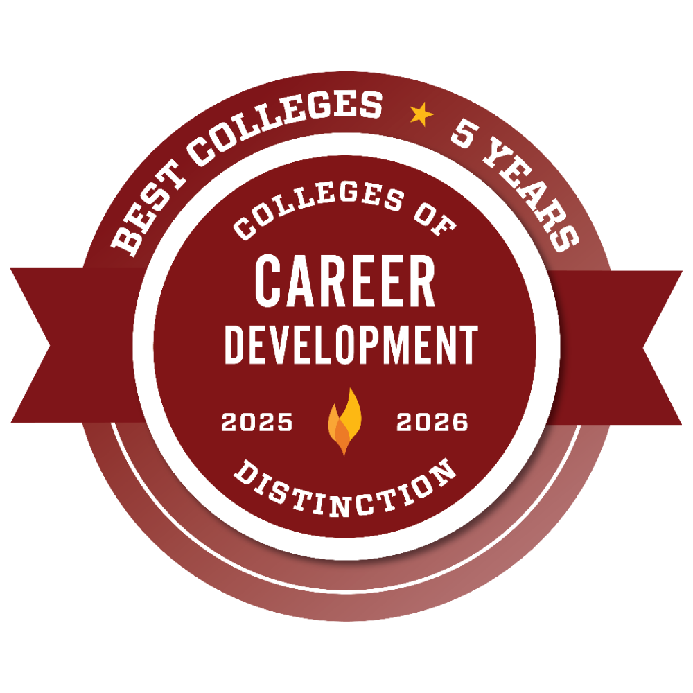 2025-2026 Colleges of Distinction Award for Career Development