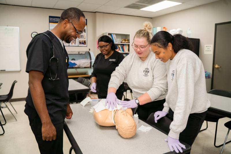 Respiratory Therapy Students